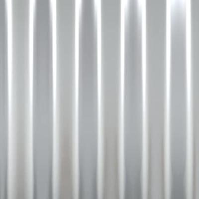 VidaXL Dakpanelen 12 st 100x36 cm gepoedercoat staal zilverkleurig