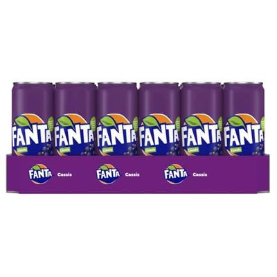 Fanta cassis blik (24x 33cl)