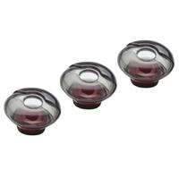 Plantronics Vervangende Oordopjes Voor Voyager 5200 UC, Large, Grijs/Rood - thumbnail