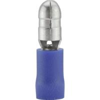 Vogt Verbindungstechnik 3921S Ronde connector 1.50 mm² 2.50 mm² Stift-Ø: 5 mm Deels geïsoleerd Blauw 1 stuk(s) - thumbnail