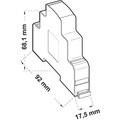 Comatec PSM1/10.12 DIN-rail netvoeding 12 V/DC 0.83 A 10 W Inhoud 1 stuk(s) Comatec PSM1/10.12 DIN-rail netvoeding 12 V/DC 0.83 A 10 W Inhoud 1 stuk(s)