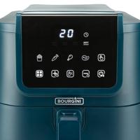 Airfryer Bourgini 184176 AZUL Zwart 8 L - thumbnail