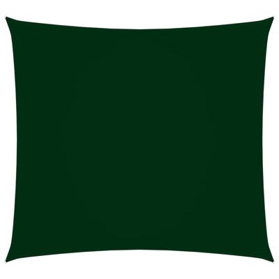 VidaXL Zonnescherm vierkant 2x2 m oxford stof donkergroen