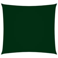 VidaXL Zonnescherm vierkant 2x2 m oxford stof donkergroen - thumbnail