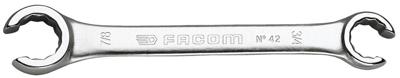 Facom open ringsleutel, 15° gebogen 11/16x3/4 l210mm - 42.11/16X3/4