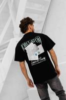 Jorcustom Letters2Family Loose Fit T-Shirt Heren Zwart - Maat S - Kleur: Zwart | Soccerfanshop - thumbnail