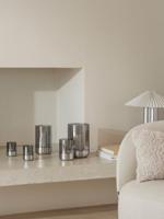 Blomus Calma Windlicht RVS smoke xs 2 stuks - thumbnail