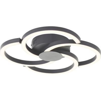 Brilliant G80660/06 Fico Plafondlamp LED 22 W Zwart