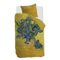 Beddinghouse x Van Gogh Museum Irises Yellow Dekbedovertrek - thumbnail