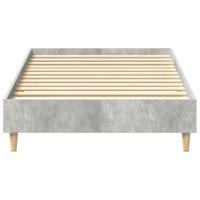 Bedframe zonder matras 100x200 cm spaanplaat betongrijs - thumbnail