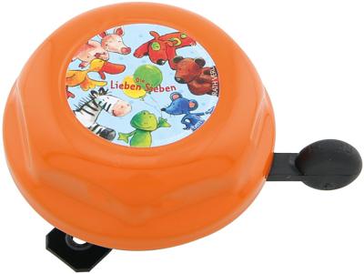 BIKE FASHION kinder fietsbel bell die lieben sieben orange
