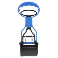 Lange handvat kaak kak Scoop schoon pick-up dierlijke afval hond puppy kat afval kiezer (blauw) - thumbnail