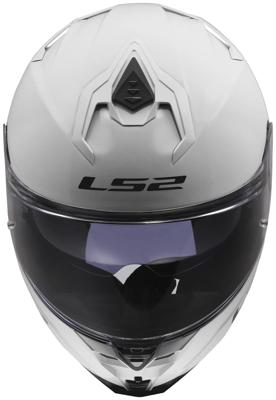 LS2 integraalhelm "ff817 challenger ii solid" helmet ff817 challeng ii solid white gr. xxl