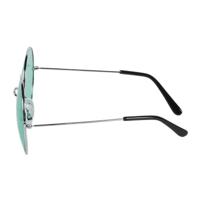 Boland Partybril hippie xl groen - thumbnail