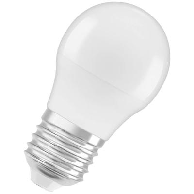 OSRAM HOMELIGHTING 4099854023088 LED-lamp Energielabel F (A - G) E27 Globe (mini) 4.9 W = 40 W Neutraalwit (Ø x h) 45 mm x 45 mm 1 stuk(s)