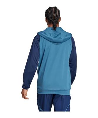 adidas Arsenal Track Hoodie 2025-2026 Blauw Donkerblauw Wit