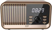 Draagbare FM-radio - CVG - BeBop FM - Bluetooth - Ingebouwde batterij - Hout - thumbnail