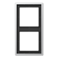 Jung AL2982 Frame 2-voudig Aluminium 1 stuk(s) - thumbnail