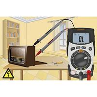 Laserliner Pocket XP Multimeter Digitaal CAT III 600 V, CAT IV 600 V Weergave (counts): 4000 - thumbnail