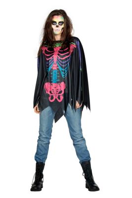 Poncho skelet multi