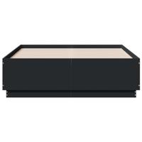 Bedframe met LED-verlichting bruin eikenkleurig 120x190 cm - thumbnail