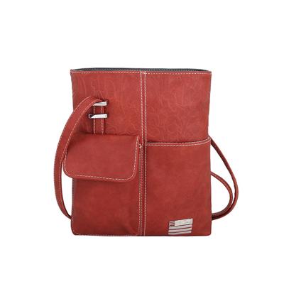 EEEZI Crossbody Schoudertas Rust - Dark Grey