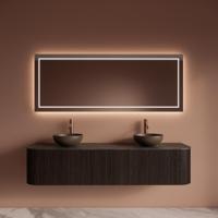 Badkamermeubelset Gliss Design Alluro 180 cm Ebony - thumbnail