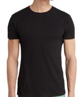 Puma Basic Crewneck T-Shirt 2-Pack Heren Zwart - Maat S - Kleur: Zwart | Soccerfanshop - thumbnail