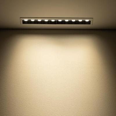 Lyora Witte inbouwspotMidi Led 10x1 leds - 3000K - 10045