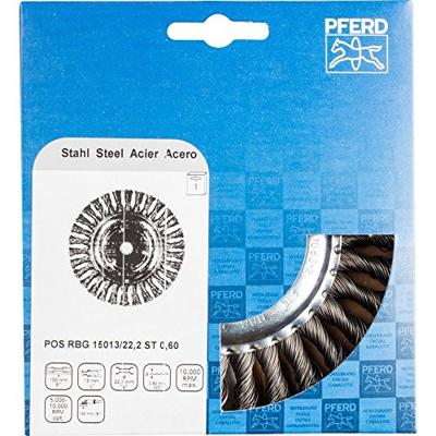 PFERD TOOLS Ronde borstel POS RBG 15013/22,2 ST 0,60 43309015 1 stuk(s) PFERD TOOLS Ronde borstel POS RBG 15013/22,2 ST 0,60 43309015 1 stuk(s)