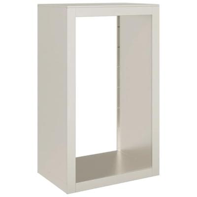 Haardhoutrek 60x40x100 cm cortenstaal