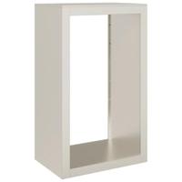 Haardhoutrek 60x40x100 cm cortenstaal - thumbnail