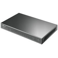TP-Link 10-poorts gigabit PoE + switch, 8 PoE + poorten, 1 RJ45-poort, 1 SFP-sleuf, 802.3at / af, 63 W PoE-voeding, stalen behuizing (TL-SG1210P) - thumbnail