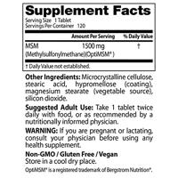 Best MSM 1500mg 120tabl - thumbnail