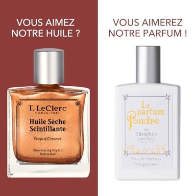 T.LeClerc Huile Sèche Scintillante 50ml T.LeClerc Huile Sèche Scintillante 50ml