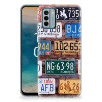 Nokia G22 | Siliconen hoesje | met foto Kentekenplaten - thumbnail