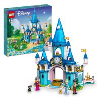 LEGO disney princess - het kasteel van assepoester en de knappe prins constructiespeelgoed (43206) - thumbnail