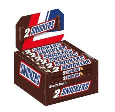 Snickers - Chocoladereep (2-pack) - 24 Repen