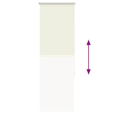 Rolgordijn verduisterend 50x130 cm stofbreedte 45,7cm polyester