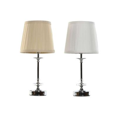 Bureaulamp Home ESPRIT Wit Beige Metaal 25 W 220 V 20 x 20 x 43 cm (2 Stuks) Bureaulamp Home ESPRIT Wit Beige Metaal 25 W 220 V 20 x 20 x 43 cm (2 Stuks)