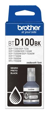 Brother BTD100BK inktnavulling voor printers Origineel Brother BTD100BK inktnavulling voor printers Origineel