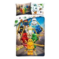 Lego ninjago dekbedovertrek 140 x 200 cm - Katoen - 70 x 90 cm - thumbnail