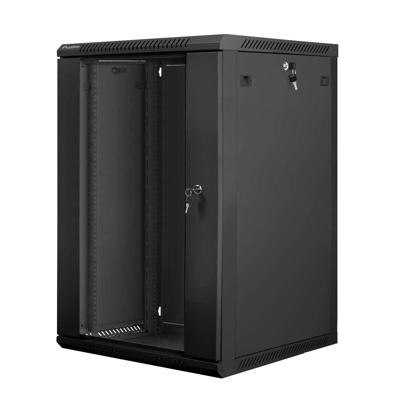 Lanberg WF01-6618-10B rack 18U Wandrek Zwart Lanberg WF01-6618-10B rack 18U Wandrek Zwart