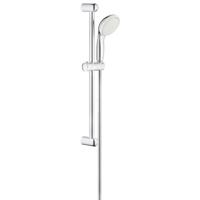 GROHE Tempesta 100 Glijstangset - 60cm - ronde handdouche - 2 straalsoorten - metalen doucheslang - chroom 26803000 - thumbnail