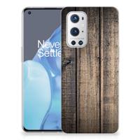 OnePlus 9 Pro | Bumper Hoesje | Steigerhout - thumbnail
