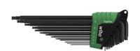 Wiha Wiha Stiftschlüssel-Set 13-tlg. in Blister SB366BEHZ1301 Torx Haakse schroevendraaierset T 5, T 6, T 7, T 8, T 9, T 10, T 15, T 20, T 25, T 27, T 30, T - thumbnail