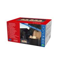 Verlicht kerstfiguur voor buiten - 5 beertjes - 40 LEDs - Warm wit - Dimbaar - 12 cm hoog - Kerstverlichting - thumbnail