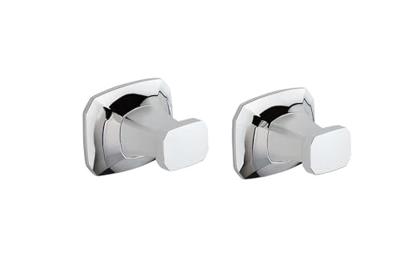 Handdoekhaak 2PCS Sapho Aida 5x4 cm Chroom Sapho