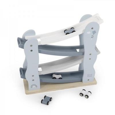 Label Label Autoglijbaan Blauw