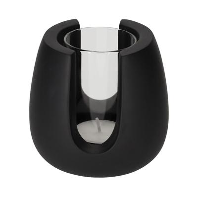 Jens Living Theelichthouder Tijn Zwart